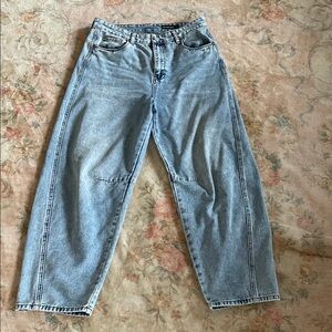 Blank NYC Light Blue barrel jeans size 30